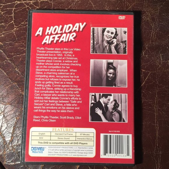 A Holiday Affair - DVD Movie - Picture 2 of 2